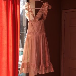 Super dry vintage thrift store pinafore dress.